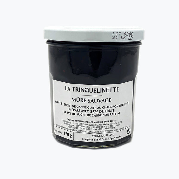 LA TRINQUELINETTE <br> WILD BLACKBERRY JAM